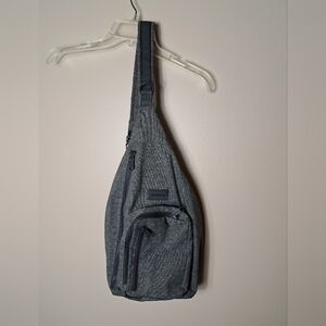 VERA BRADLEY ReActive Sling Backpack ~ Heather Gray ~ Water Repellent ~ 4 Pocket